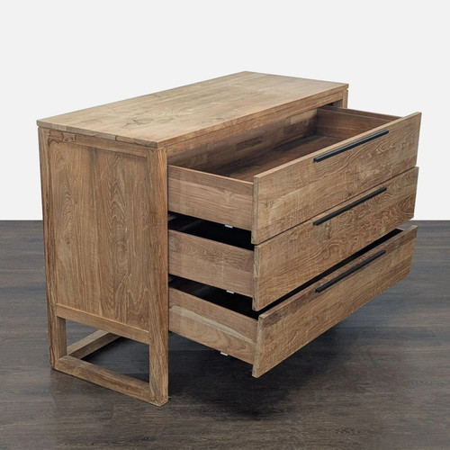 Crate barrel linea 3 drawer - barrel,